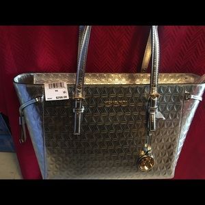 MK tote bag large with multiple compartments